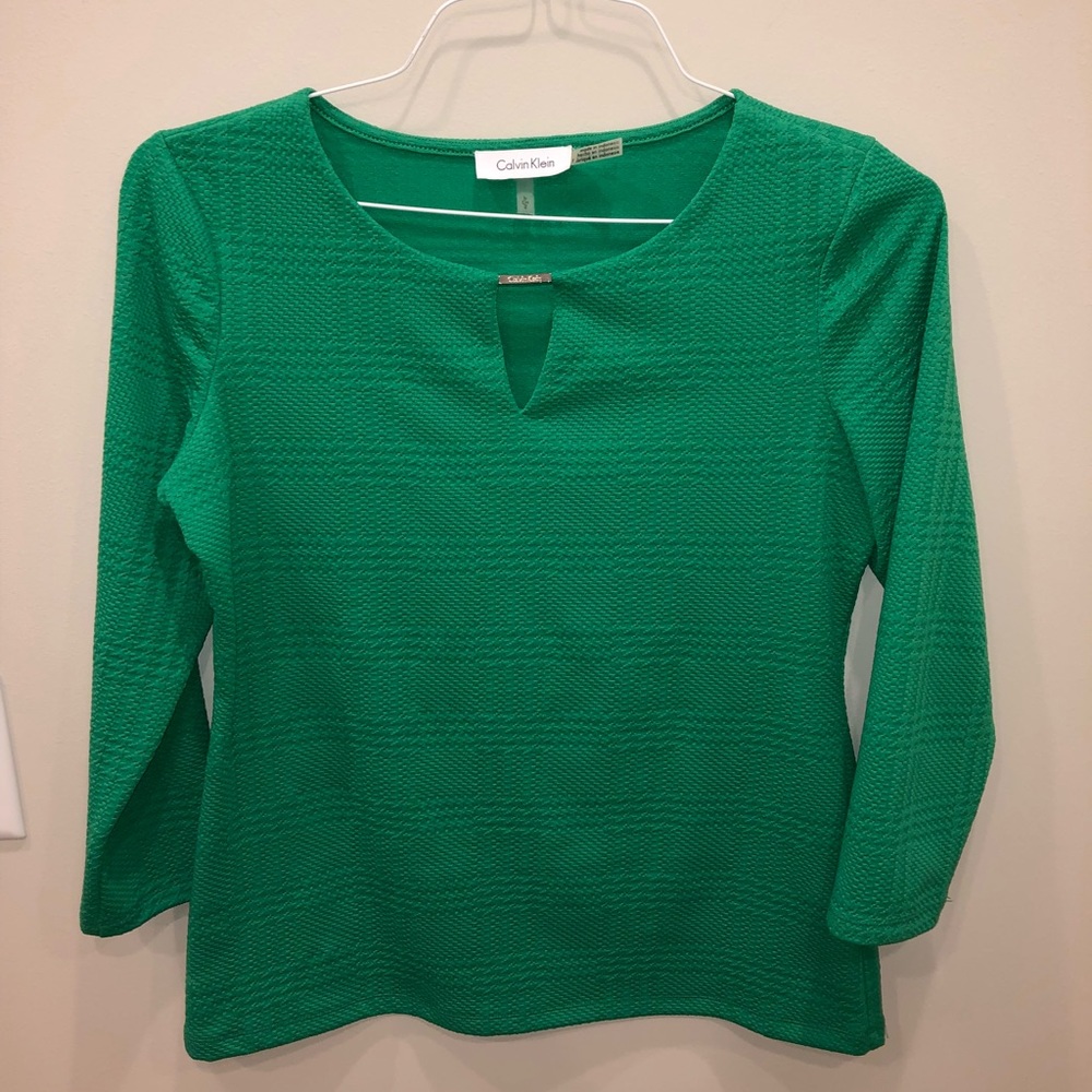 Calvin Klein green top